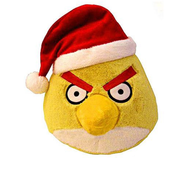 Angry Birds Holiday 5" Plush - Yellow Bird