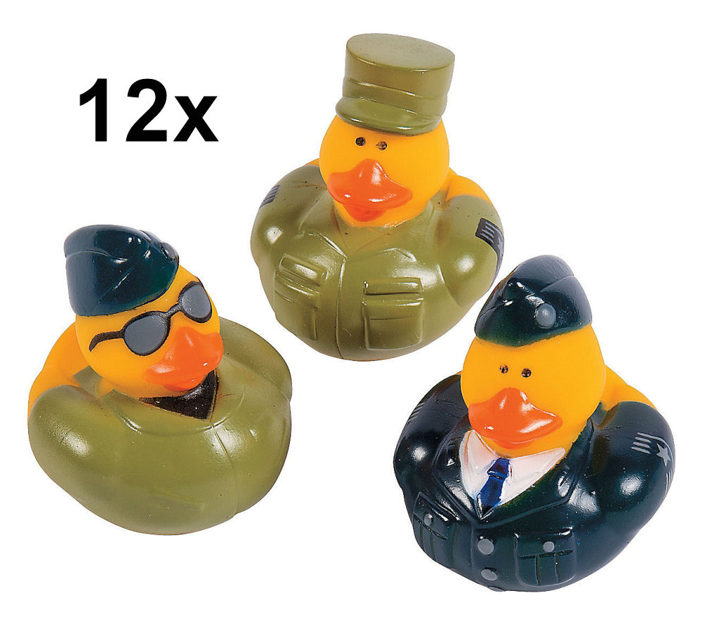 12 Air Force Rubber Duckies 12 Air Force Rubber Duckies