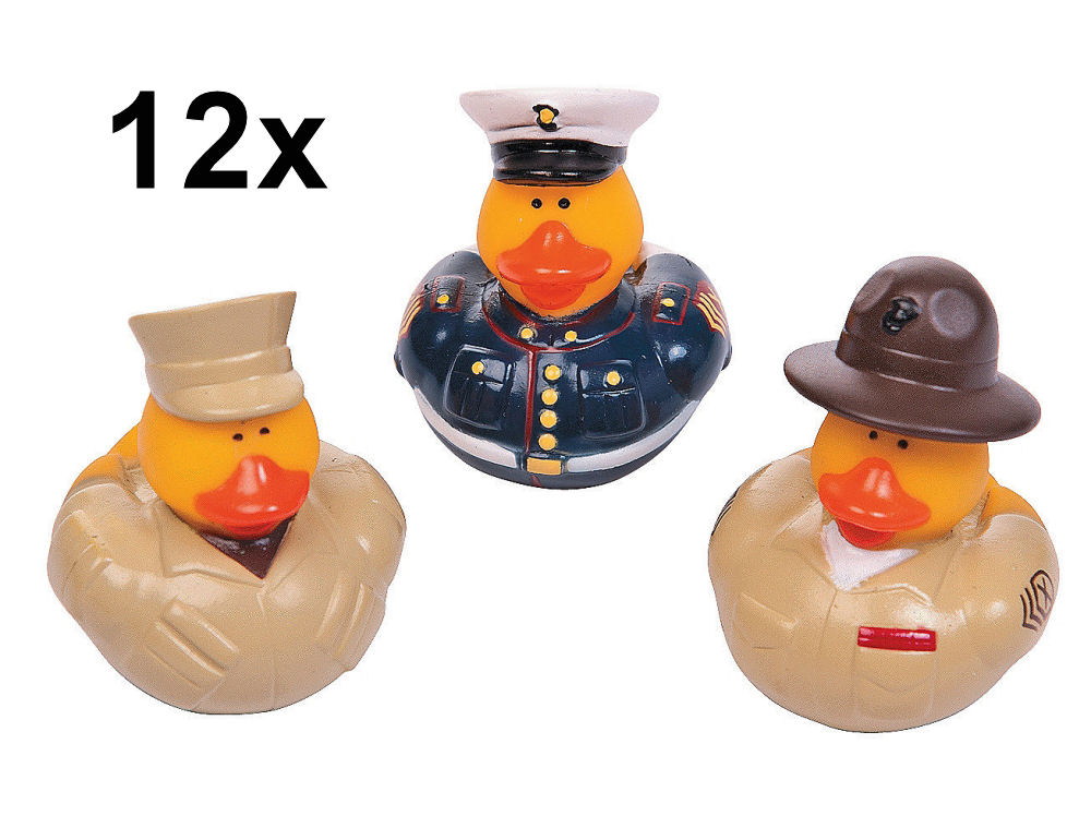 12 Marine Rubber Duckies 12 Marine Rubber Duckies