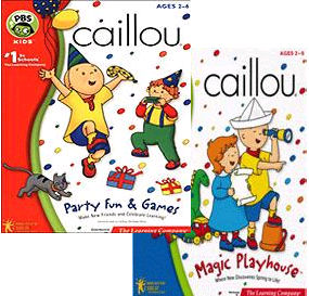 Calliou 2 Pack: Birthday Party & Magic Playhouse