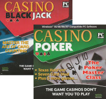 Casino Poker & Casino Blackjack 2 Pack