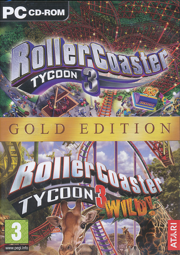 Roller Coaster Tycoon 3 Gold Edition