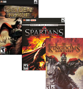 Strategy Pack, Seven Kindoms, Golden Horde & Spartans