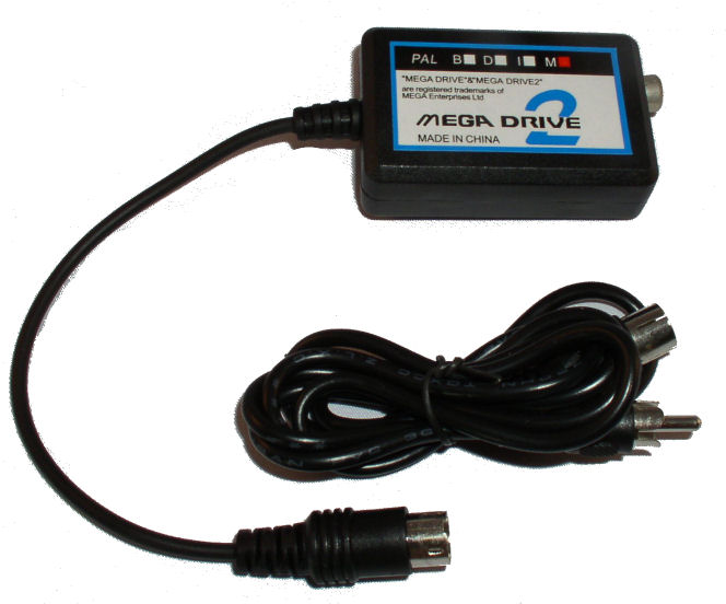 Universal RF Adapter (Genesis 2, 3, & Megadrive)