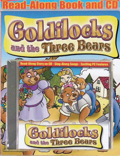 Goldilocks and the Three Bears Read-Along Story Book & CD