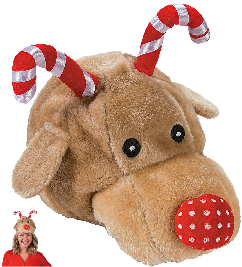 Candy Cane Reindeer Hat Candy Cane Reindeer Hat