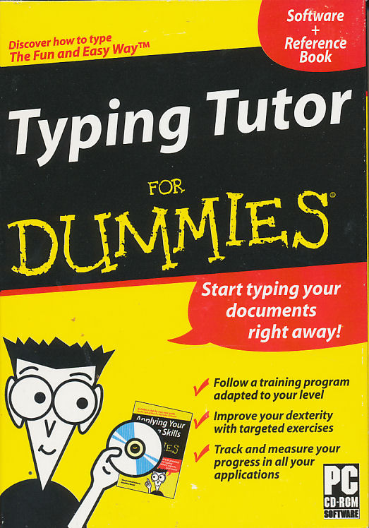Typing Tutor For Dummies Box