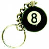 16 Billiard 8-Ball Key Chains