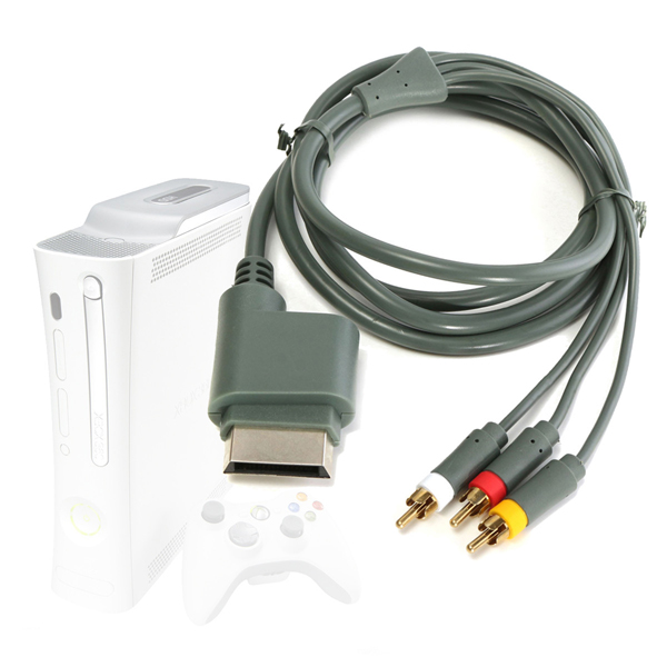 Xbox 360 Standard Composite AV Cable (Generic)