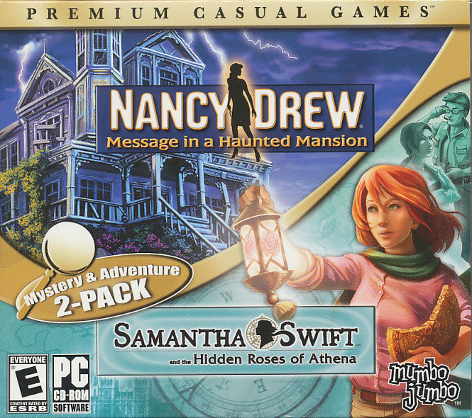 Nancy Drew Message in A Haunted Mansion Samantha Swift Hidden Roses of Athena 811930107567