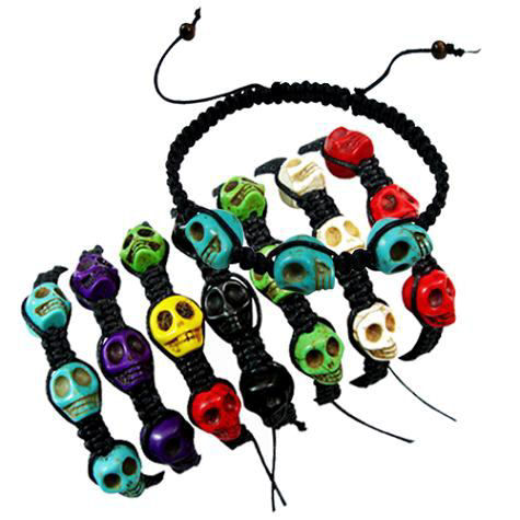 6  Skull Bracelets